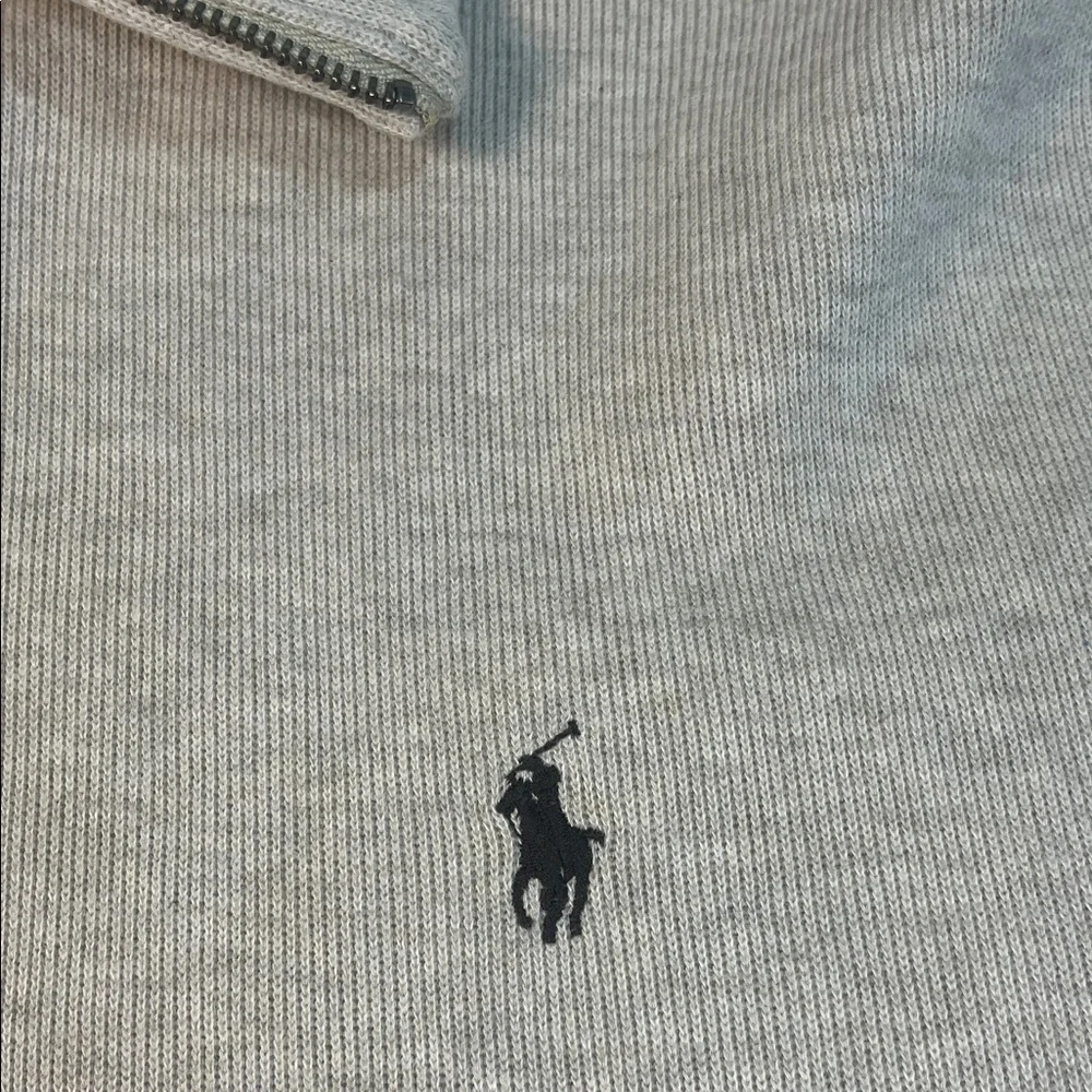 Polo by Ralph Lauren Men's Light Tan Quarter Zip Pullover Sz XL